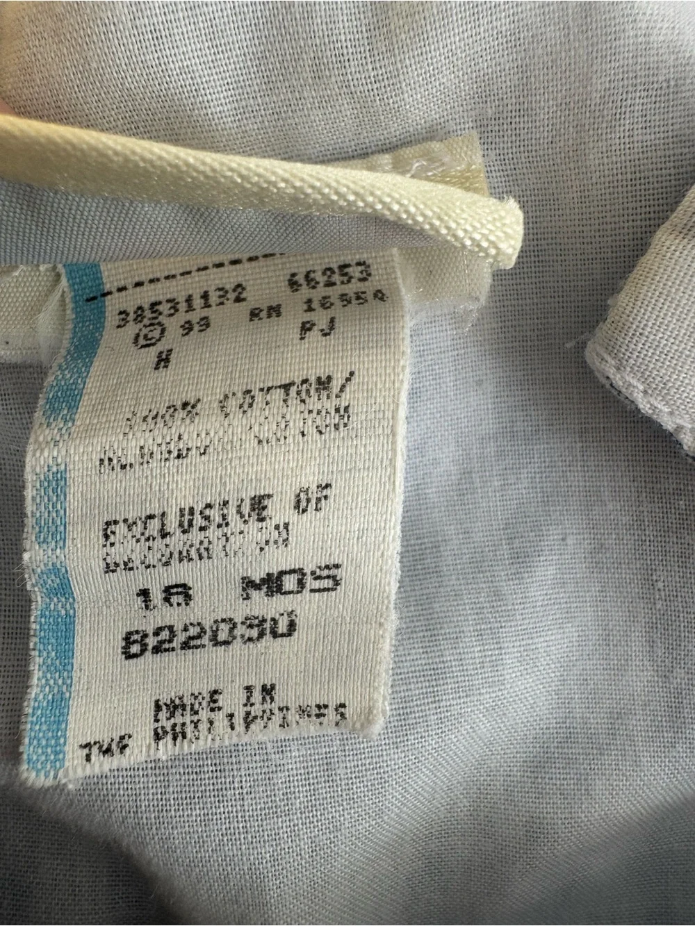 Baby Blue Seersucker Airplane Appliqué One-Piece